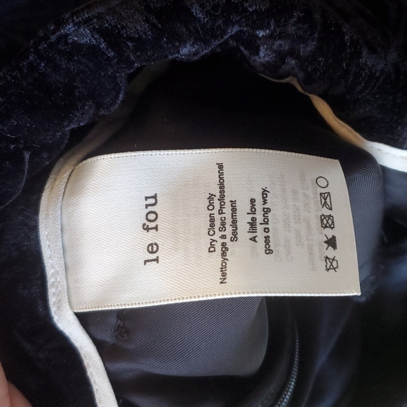 velvet flare pants - Picture 3 of 4